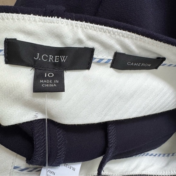 J. Crew NWT Navy Cameron Trousers - Picture 7 of 8
